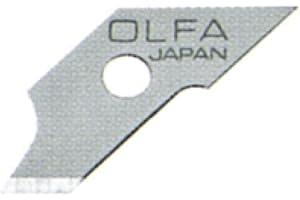 OLFA Stainless Steel 6-Piece Compass Blade, Silver