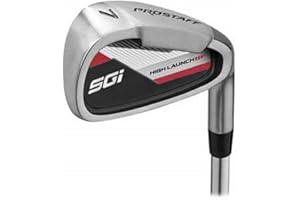 Wilson Golf Set de Hierros Pro Staff SGI 5-SW, Set de Palos de Golf para Hombre, Nivel Principiante y Avanzado, Acero