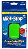 Wet-Stop3 Bedwetting (Enuresis) Alarm System (Green) with Sound and Vibration