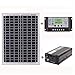 Produktbild TOOGOO 18V20W Solar Panel + 12V / 24V Controller + 1500W Inverter Ac220V Kit, Geeignet für Auen Und Haus Ac220V Energie Sparende Solar Stromer Zeugungs Anlage (60A)