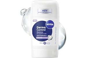‎NIVEA NIVEA Derma Control Restore Antyperspirant dla kobiet sztyft - 72h ochrony z kwasem hialuronowym i witaminą E, 50 ml