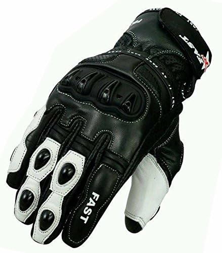 Summer Motorbike Ladies Gloves Knuckle Protection Women Leather Racing Touring Traveling Safety Gloves - Small