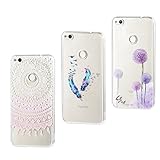 3er set Huawei P8 lite 2017 Handyhülle , ZOEVIEW Silikon...