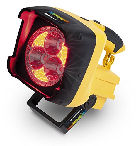Wiederaufladbare zweifarbige LED-Spotleuchte Arbeitslampe Signallampe Handlampe – POWLI450 - 5