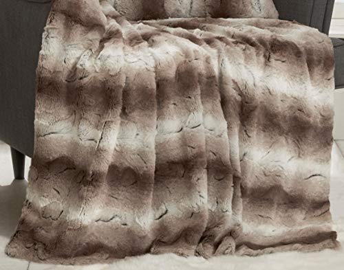 YourHome Faux Fur Throw 130x180 cm (Rabbit) (Natural)