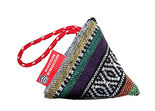 Rough Enough Vintage Folk Mini Triángulo cartera moneda bolsos bolso de mano Black folk