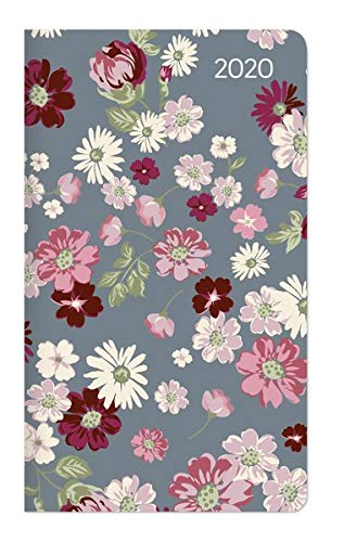 Slimtimer Blütenmeer 2020 - Taschenplaner - Taschenkalender (9 x 16) - Weekly - 128 Seiten - Terminplaner - Notizbuch