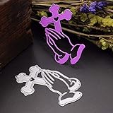 1 Pc 53X77Mm Cross Metal Dies Cutting For Scrapbooking Dies Metal Easter Diy Gift Card Craft Dies