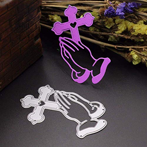 1 Pc 53X77Mm Cross Metal Dies Cutting For Scrapbooking Dies Metal Easter Diy Gift Card Craft Dies