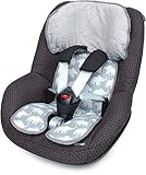 BEIDSEITIG VERWENDBAR: Sommerseite aus kühlender, saugfähiger 100% Baumwollefrottee, Winterseite aus wärmehaltendem Material. Die Auflage sorgt für optimales Sitzklima bei jedem Wetter über das ganze Jahr