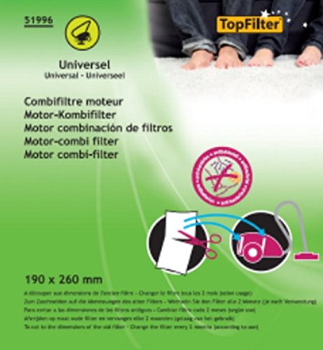 Topfilter 51996 Combi Filtro Universal, Poliéster, Multicolor