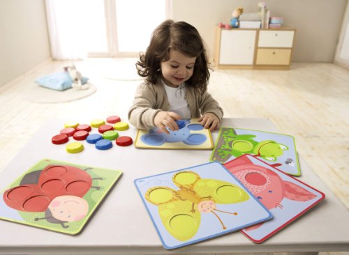 Haba 301059 – Zuordnungsspiel Kunterbunte Tierwelt - 7