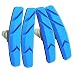 Produktbild Eizur Bremsschuhe Fahrrad Bremsbeläge V-Brake Gummi Fahrrad Bremse Bremsgummis Set mit Sechskantmuttern und Distanzstücken 70 mm Blau