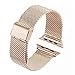 Produktbild kashyk Kompatibel mit Apple Watch Armband 38mm/40mm,Solid Edelstahl Outdoor-Abenteuer Armbänder für Watch Series 4 3 2 1,Armband Metallarmband Unisex Edelstahl Metallarmband (Roségold)