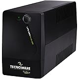 Tecnoware UPS ERA PLUS 1100, Gruppo di Continuità 1100VA, Protezione da Blackout per PC, Modem, Videosorveglianza, Stabilizza