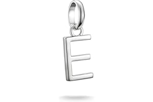 THOMAS SABO Charm Club Connect Charm-Anhänger Buchstabe Recyceltes 925 Silber