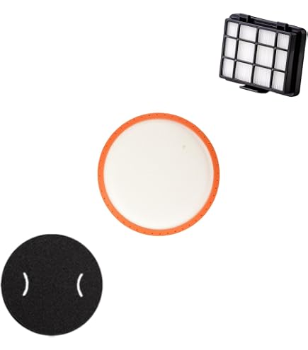 LOT DE 2 FILTRES POUR DIRT DEVIL CENTEC2 (M2288 SÉRIES) - NEUF - MARQUE VHBW