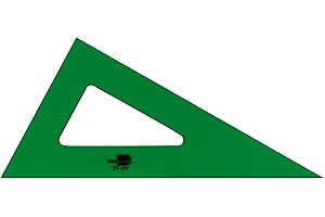 Liderpapel RN03 - Cartabón, 21 cm, color verde