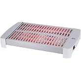 JATA TT5016 &ndash; Horizontal Toaster 1000 W with Grill XXL 35 x 25 cm, 5 Quartz Resistors, 3 Power Levels, Stainless Steel, Crumb