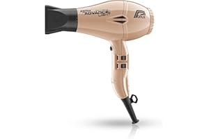 Parlux Profesjonalna suszarka do włosów z jonami Advance Light Ionic & Ceramic, złota