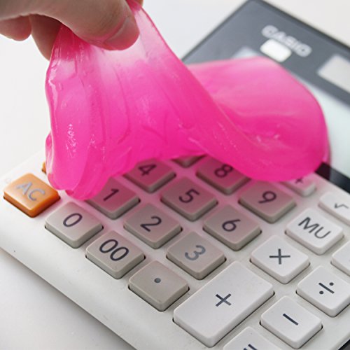 Keyboard Cleaner – Remove Dust, Hair, Crumbs from Keyboard, Keypad, Air Vent – Rid Your Electronics of Germs – Effective and Efficient(1PCS yellow) - 5