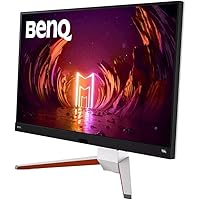 BenQ MOBIUZ EX3210U Monitor 4K Gaming (32 pollici, IPS, 144 Hz, 1ms, HDR 600, HDMI 2.1, VRR compatibile per PS5, telecomando)