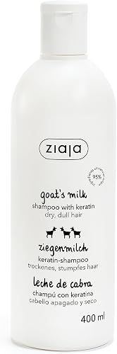 Peinados para el día a día: Fáciles, casuales y rápidos Champú Leche de Cabra con Keratina de ZIAJA – Fortalece, Hidrata y Realza los Rizos Naturales – Sin Silicona, ni Parabenos ni