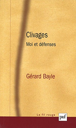 Download Clivages: Moi et défenses
