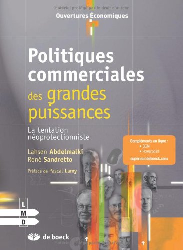 Politiques Commerciales des Grandes Puissances la Tentation du Neoprotectionnisme Politiques Commerciales des Grandes Puissances la Tentation du Neoprotectionnisme