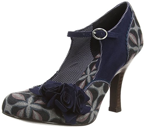 Ruby Shoo Ashley, Women's Court Shoe, Blue (Teal), 7 UK (40 EU)