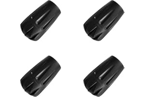 HIKEHOBBY Spare Replacement Walking Stick Trekking Hiking Pole Rubber Ferrule Ends 4 Pack