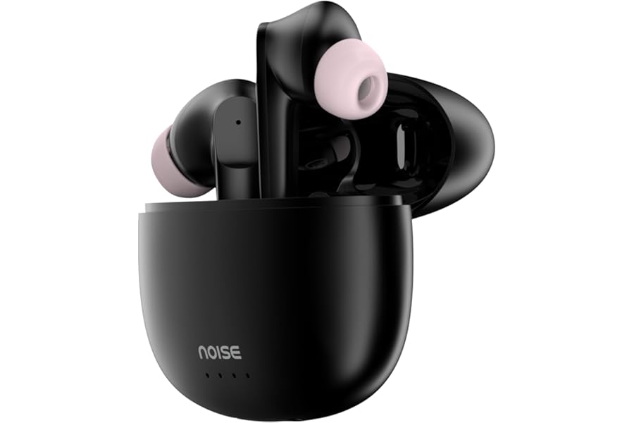 Noise Buds VS104 Truly Wireless Earbuds with 45H of Playtime, Quad Mic with ENC, Instacharge(10 Min=200 Min), 13Mm Driver, Lo