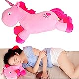 Niedlich Schön Einhorn Kissen Plüschkissen Weiches Spielzeug zum Kindergarten Sofa Bett Dekoration