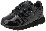  Reebok Classic Leather Patent, Zapatillas de Estar por casa Bebé Unisex, Negro (Black 000), 21 EU