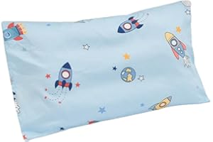 AEIOPRS 1 pcs Federa per bambini decorativa 100% cotone da viaggio