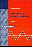 Image de Handbuch der Tonstudiotechnik Bd. I (Raumakustik, Schallquellen, Schallwahrnehmung, Schallwandler, B