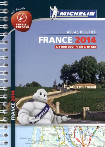 Download Mini Atlas France plastifié 2014 Michelin