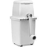 bar@drinkstuff White Plastic Ice Crusher - Cocktail Ice Crusher, Manual Ice Cube Crusher, Domestic Use - Great for Mojito Coc