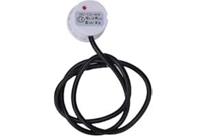 Leopacat Sensor de Nivel de líquido Sin Contacto,XKC-Y25-Npn 5-12 V Sensor de Nivel de Líquido Interruptor de Flotador Detector Capacitivo de Detección de Nivel de Agua para Recipientes Líquidos
