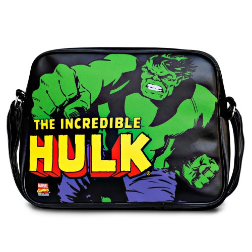 Preisvergleich Produktbild Logoshirt Schultertasche MARVEL - INCREDIBLE HULK black