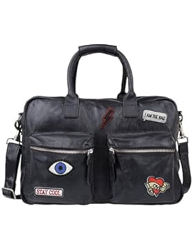 COWBOYSBAG Damen Tasche Umhängetasche Bag Patching Black 1911