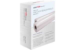 SousVideTools [SVT-07001] Rollos para selladora al vacío (20 cm x 6 m) 2 unidades