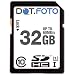Produktbild Dot.Foto Extreme SDHC 32Gb Class 10 UHS-1 (bis 60MB/s Lesen) Speicherkarte für Nikon Coolpix A, AW100, AW100, AW110, AW120, AW130, L21, L22, L23, L24, L25, L26, L27, L28, L30, L31, L105, L110, L120, L310, L320, L330, L340, L610, L620, L810, L820, L830, L840, P100, P300, P310, P340, P500, P510, P530, P600, P610, P900, P7000, P7100, P7700, P7800