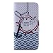 Produktbild Nancen Apple iphone 6 / 6S (4,7 Zoll) Handy Lederhülle, Flip Case Wallet Cover with Stand Function, Folio Bookstyle Handytasche Soft Silikon Bunte Muster Tasche PU Leder Slim Shell Handyhülle.