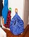 Flerise Homecube Large 39 Inches Diameter Baby Kids Play Floor Mat Toy Storage Bag Organizer (Blue)