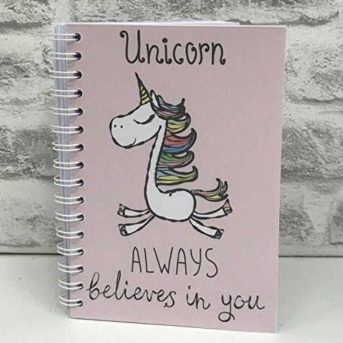 Food Diary Slimming World Diet Journal Tracker Notebook - Book 6 -Unicorn Believes In You Cover