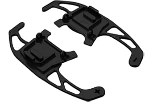 ‎GOTRAIN 2 Stücke Lenkrad Schaltwippen Verlängerung Paddles Lenkrad Aluminium für VW Golf GTI MK7, 2015-2019 Golf 7 R-line, 2017 2.0T GTS Metall Paddle Shifter Extensions Innendekoration Zubehör