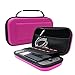 Produktbild Tasche für Nintendo Switch,Keyye Tragbare Wasserdichte Reise Tragetasche kompatibel mit Harten Schutzhüll und Größeren Speicherplatz für 10 Spielpatronen, Switch Console und andere Zubehör,Rosa