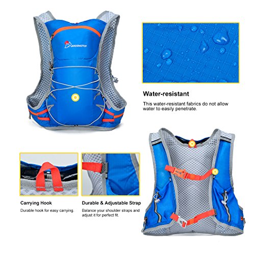 Mardingtop Wasserdicht Fahrrad Schulter Ultralight Rucksack, 41x30x12cm - 9