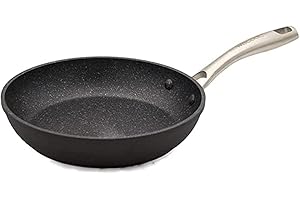 WECOOK! Ecochef Titanio Padella Induzione 30cm, Antiaderente QUANTANIUM Ecologico 5 Strati, senza PFOA, Alluminio Forgiato, 4mm di Spessore, Vitroceramica, Gas, Lavastoviglie